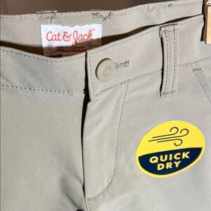 Cat & Jack Khaki Quick-Dry School Uniform Pants